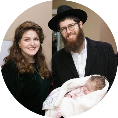 Rabbi Menachem and Shevi Aron