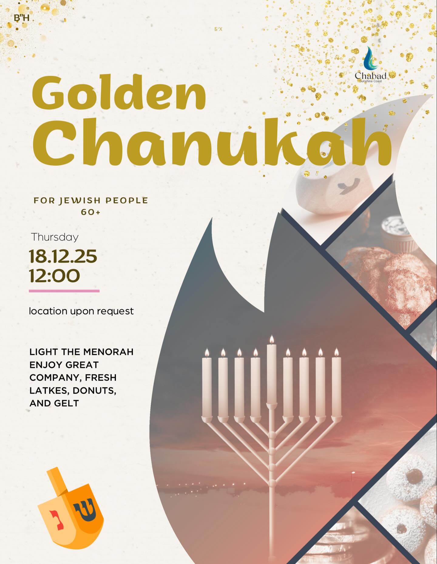 Chanukah for 60+ – Sunshine Coast
