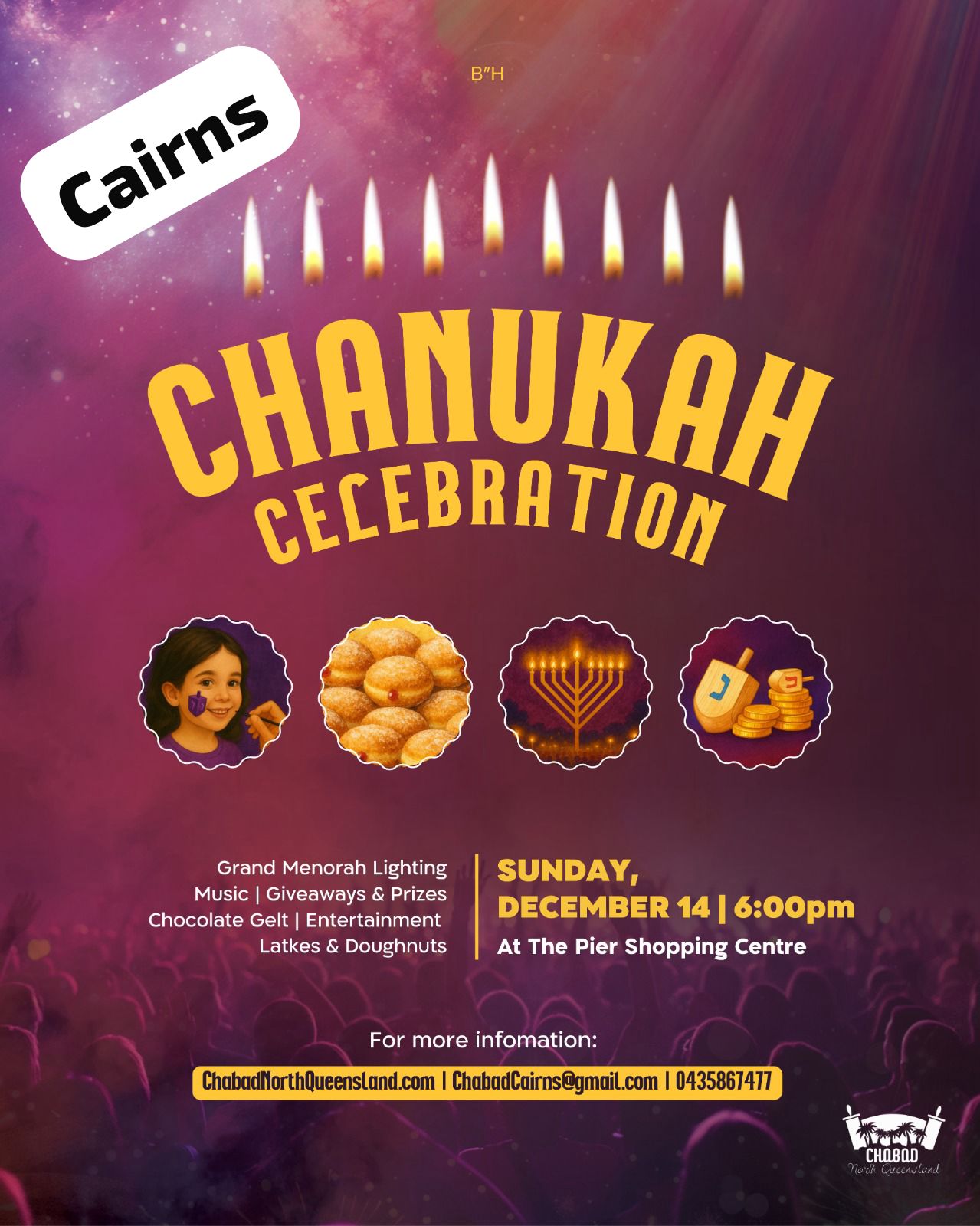 Chanukah in Cairns