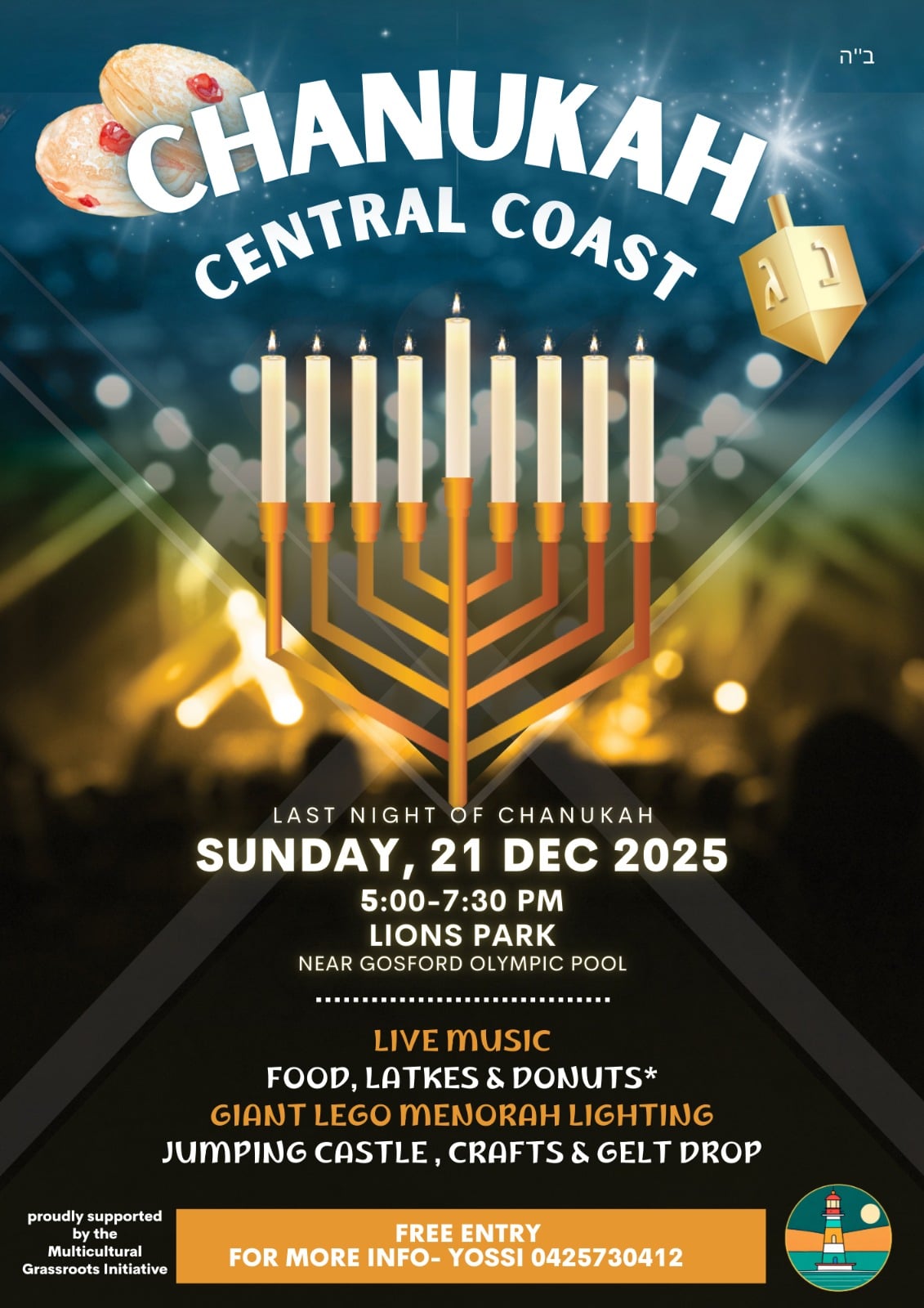 Chanukah on the Central Coast