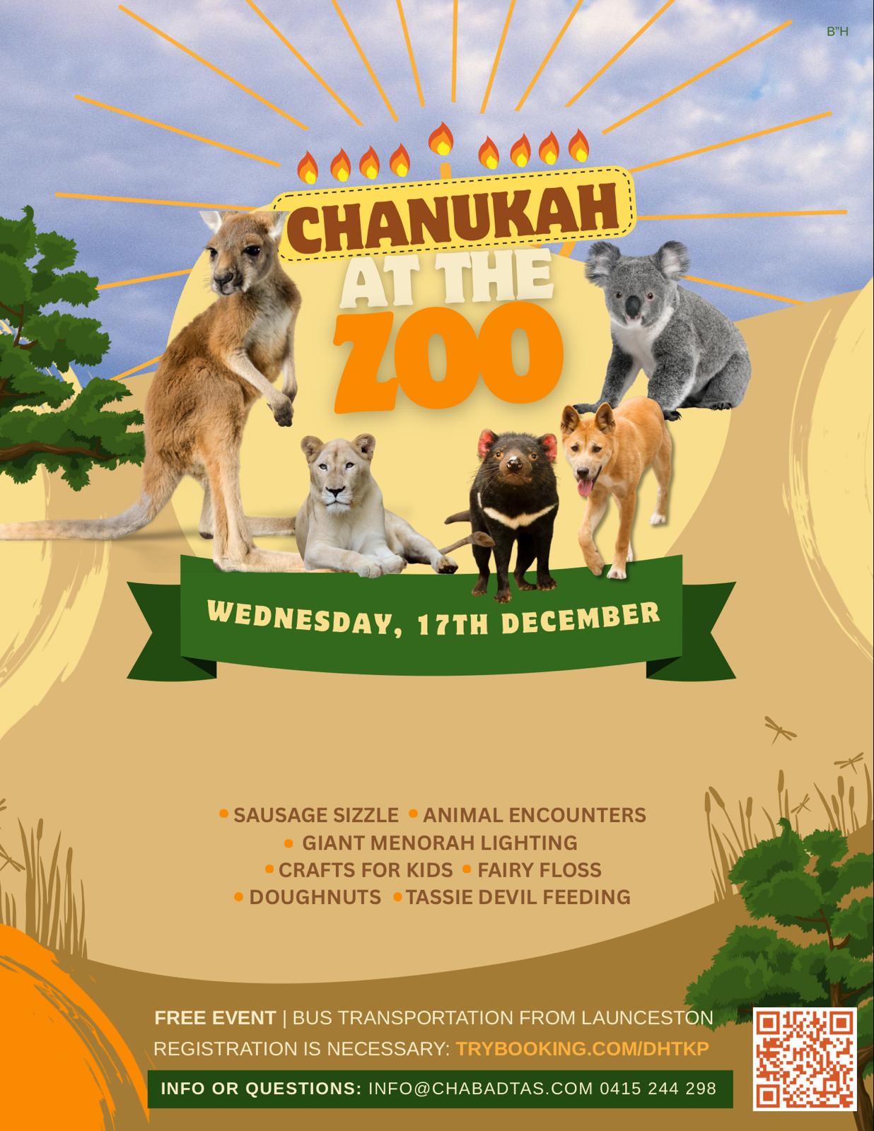 Chanukah at the Zoo – Launceston