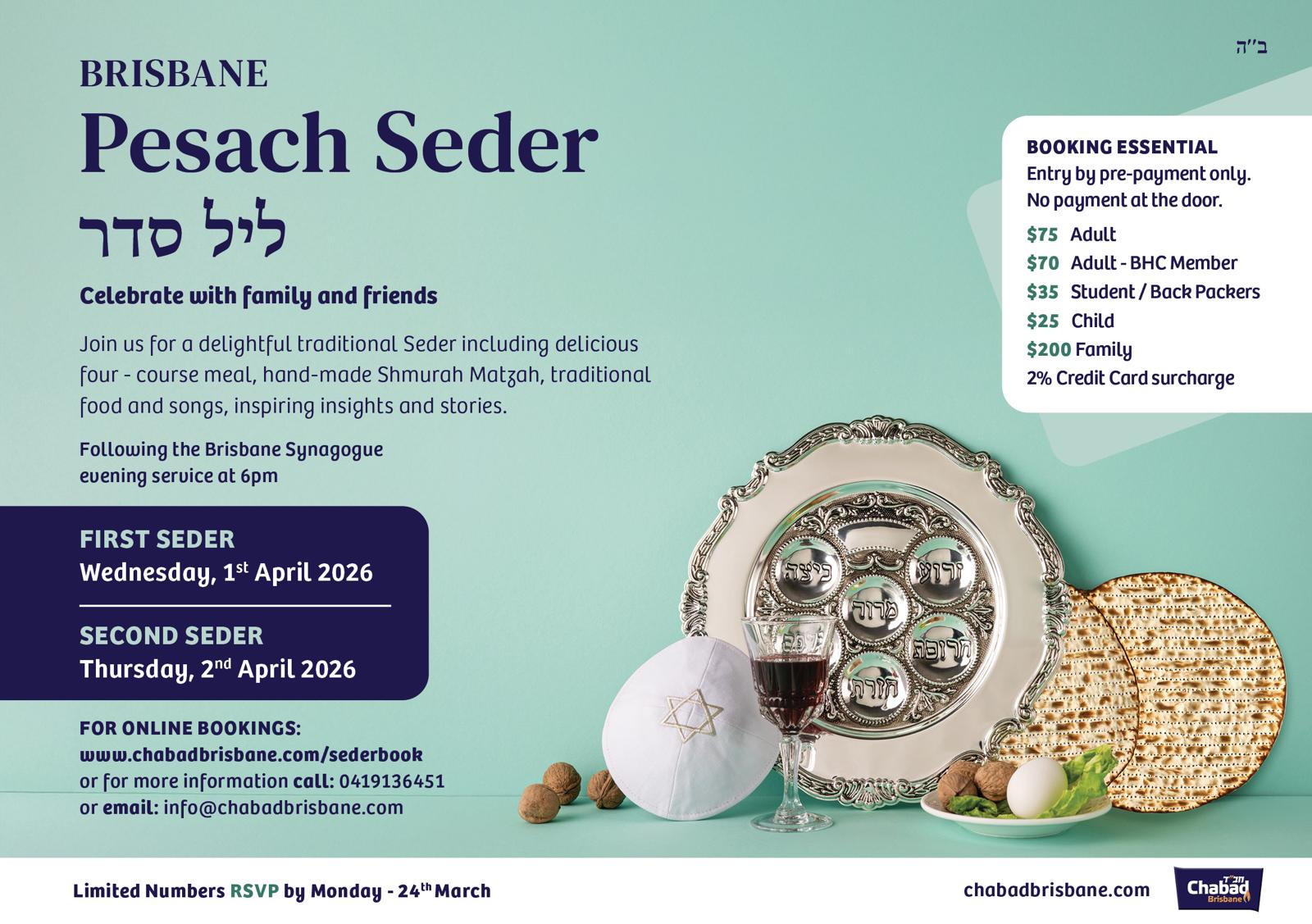 Brisbane Seder